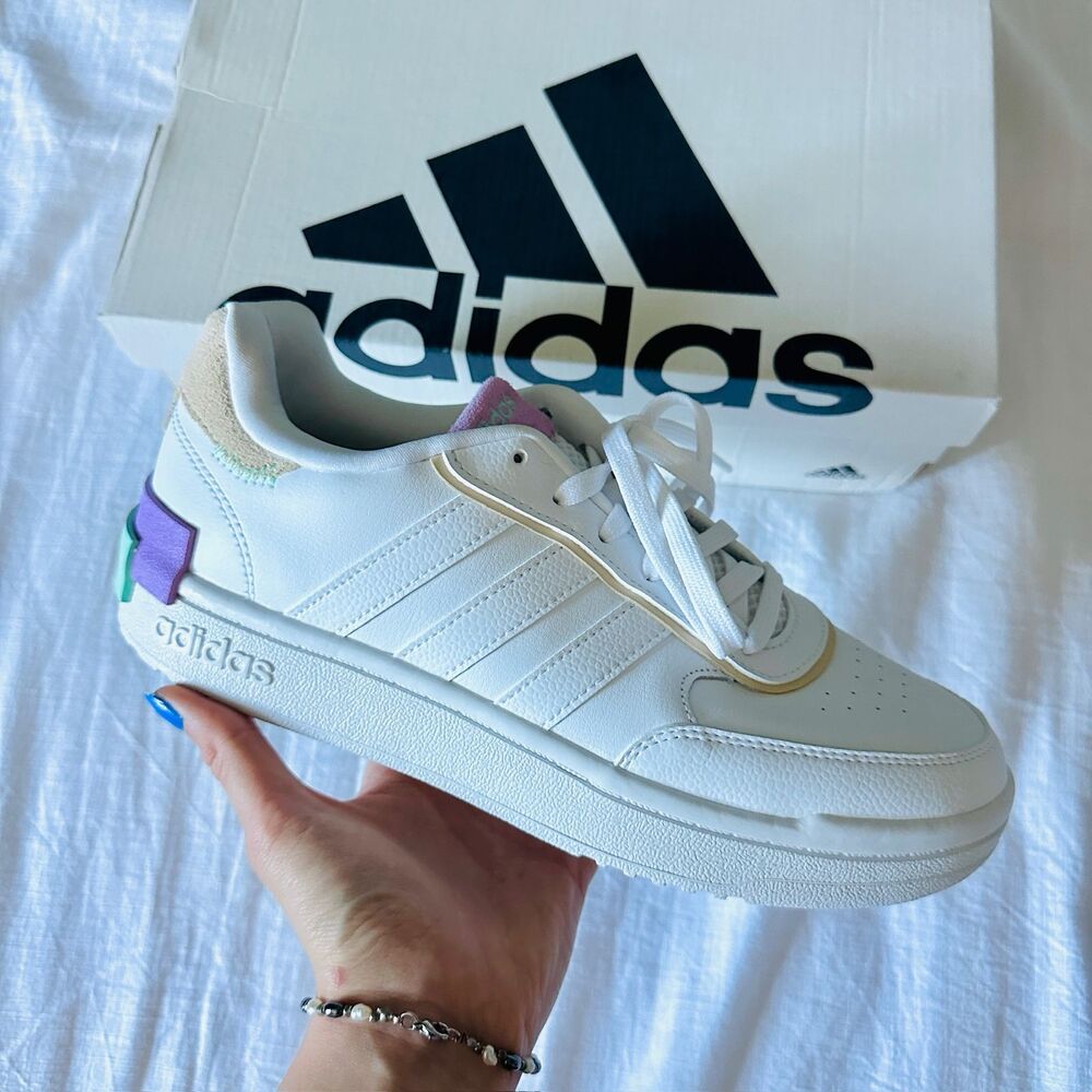 Adidas Postmove SE Court Shoes Cloudfoam Basketball Sneakers